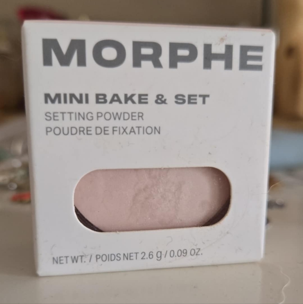 Morphe Translucent Setting Powder Mini — Pale Pink Tint